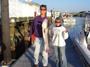 Carefree Boat Club Rockfish and Colder Temperatures  