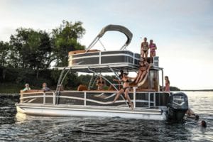 Carefree Boat Club premier double decker escalante  