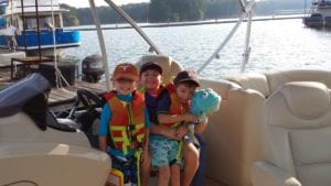 Carefree Boat Club kids  