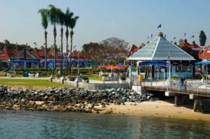 Carefree Boat Club Coronado-Ferry-Landing-shops-bayside  