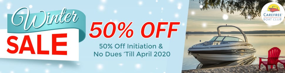 Carefree Boat Club Winter Promo - Upper Chesapeake Bay and Potomac River Carefree Boat Club Winter Promo - Upper Chesapeake Bay and Potomac River