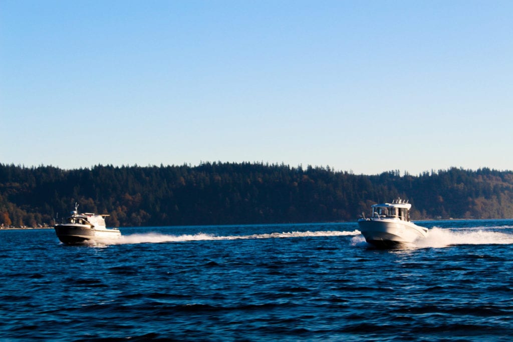 Carefree Boat Club Puget Sound Cruise Routes: Vashon Island Loop  