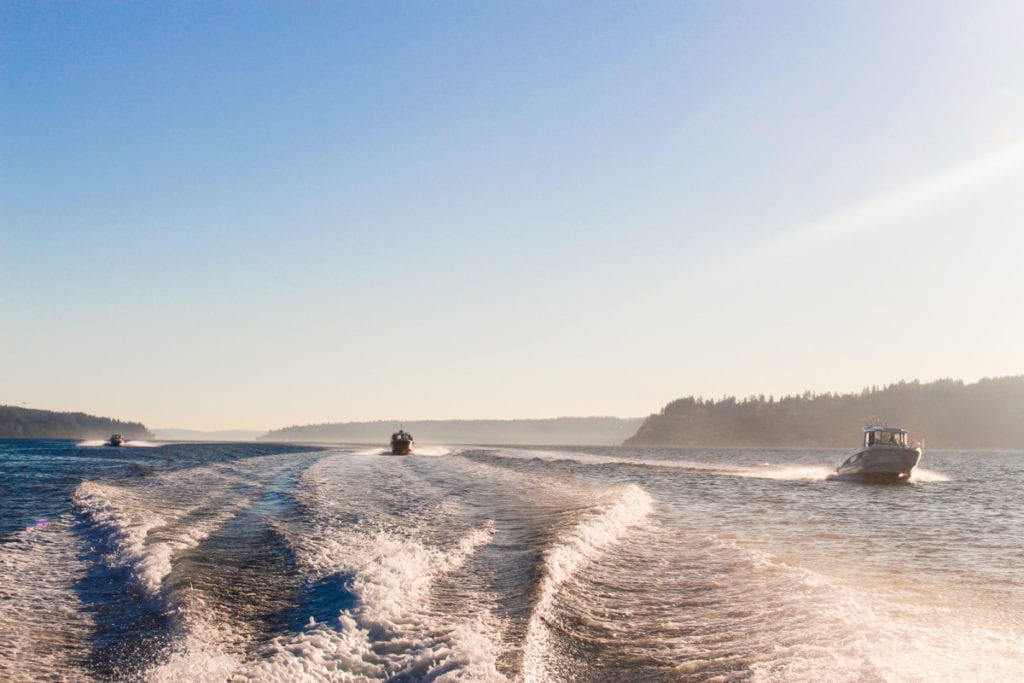 Carefree Boat Club Puget Sound Cruise Routes: Vashon Island Loop 