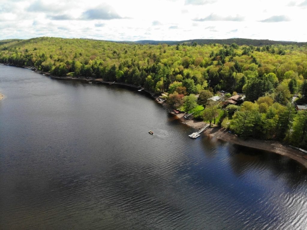 Swinging-Bridge-Lake_Looking-East - Carefree Boat Club