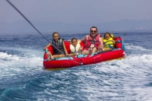 Carefree Boat Club Family ride on the sea 