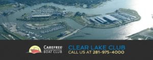 Carefree Boat Club Clear Lake Club header 