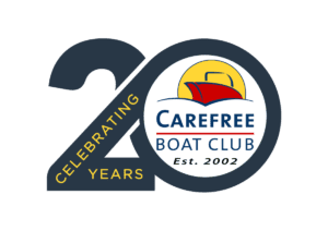 Carefree Boat Club 20 years logo 3508  