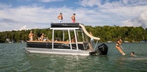Carefree Boat Club slide boat 