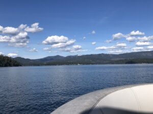 Carefree Boat Club Hayden lake view  