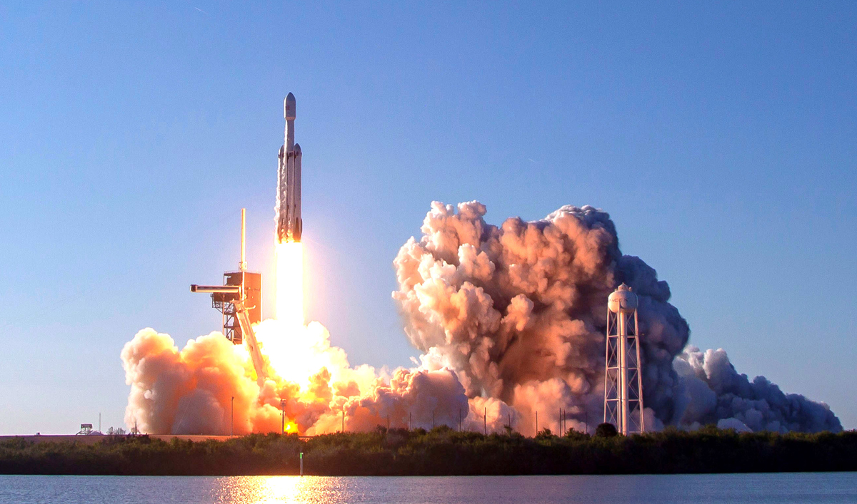 Front-Row Seats to Rocket Launches from the Water