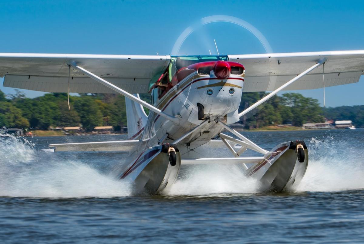 Watch Seaplanes Soar from the Water